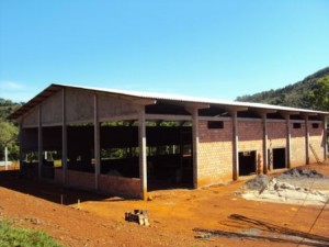 Novo centro comunitário de Borboleta Baixa