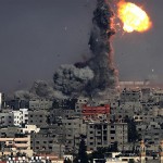 Destruição na Faixa de Gaza